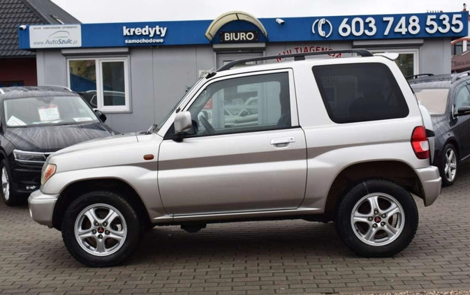 Mitsubishi Pajero Pinin cena 22900 przebieg: 180005, rok produkcji 2002 z Piastów małe 596